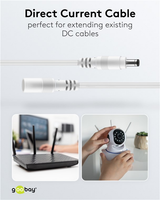 Kabel prodlužovací DC GOOBAY 76675 3m