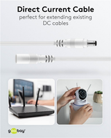 Kabel prodlužovací DC GOOBAY 76679 3m