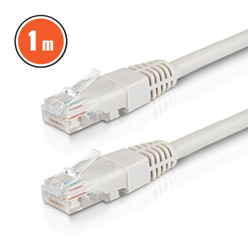 Kabel UTP Cat6 1m DELIGHT 20342