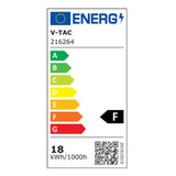 LED zářivka lineární T8 18W 1850lm 6500K 120cm V-TAC VT-1277