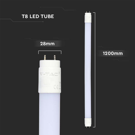 LED zářivka lineární T8 18W 1850lm 4000K 120cm V-TAC VT-121  Samsung Chip