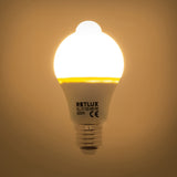 Žárovka LED E27  8W A60 bílá teplá RETLUX RLL 317 PIR