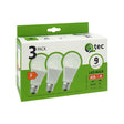 Žárovka LED E27 9W A60 bílá přírodní QTEC P1516 3ks