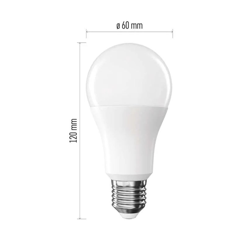 Žárovka LED E27 14W Classic A60 bílá přírodní EMOS ZQ5D76
