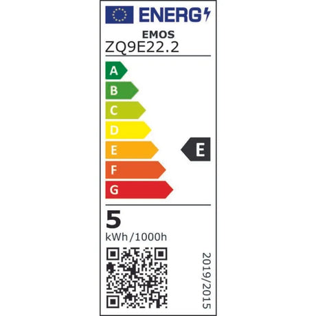 Žárovka LED JC G9 4,2W bílá teplá EMOS ZQ9E22.2 2ks