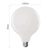 Žárovka Filament LED E27 18W G125 bílá teplá EMOS ZF2D82 (150W)