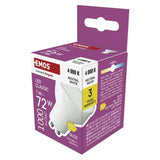Žárovka LED GU10 7W MR16 bílá přírodní EMOS ZQ8D63