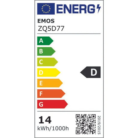 Žárovka LED E27 14W Classic A60 bílá studená EMOS ZQ5D77