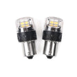 Autožárovka LED BA15S 12V CARCLEVER 16LED 2835SMD oranžová