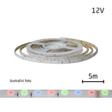 LED pásek 12V 335 (boční)  60LED/m IP20 max. 4.8W/m R-G-B multicolor (1ks=cívka 5m)