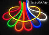 LED neon flexi hadice 230V 92LED/m 7W/m zelená 50m