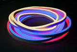 LED neon flexi hadice 230V 120LED/m 12W/m červená 50m