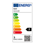 LED pásek 12V 5050  60LED/m IP20 max. 12W/m RGB (cívka 5m) GETI