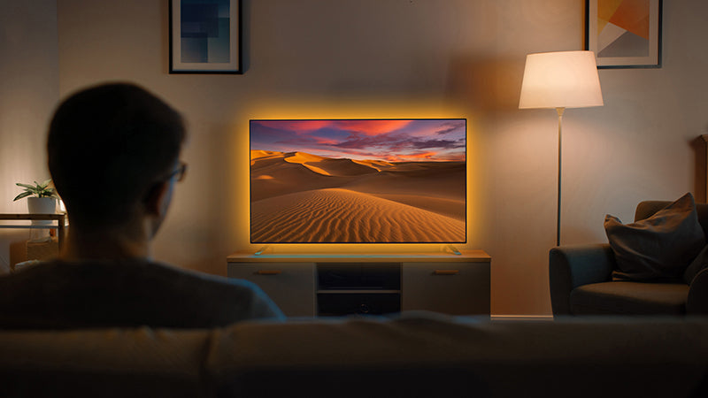 LED pásek pro TV 30LED studená bílá RETLUX RLS 101 USB