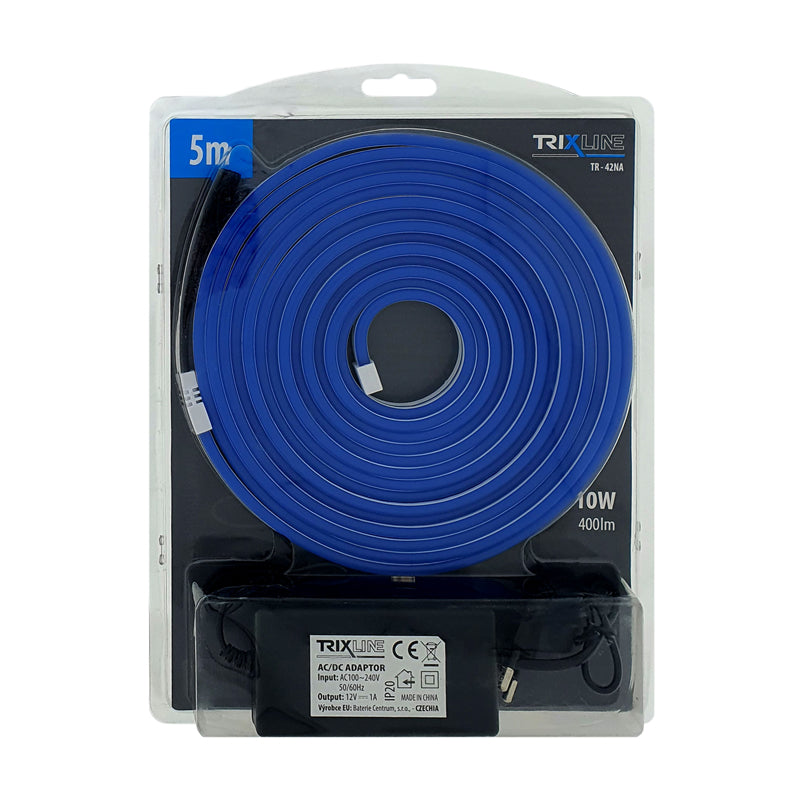 LED pásek TRIXLINE TR-42NA 5m modrý neonový