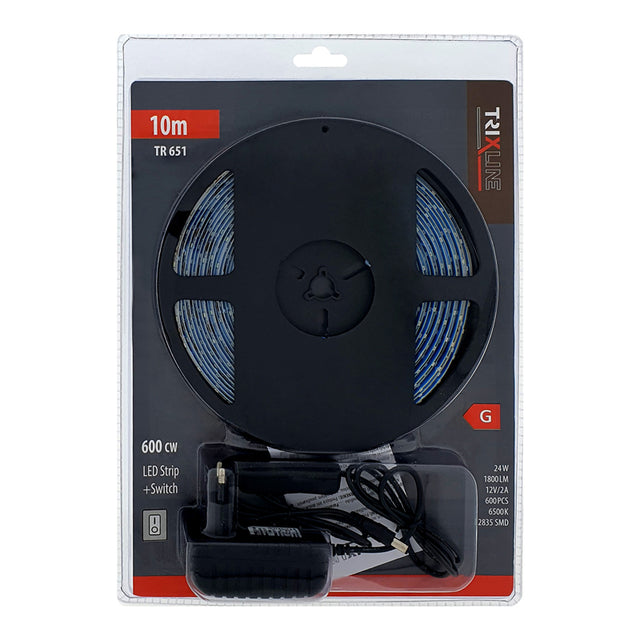 LED pásek 12V 2835 60LED/m IP20 24W TRIXLINE TR 651 10m