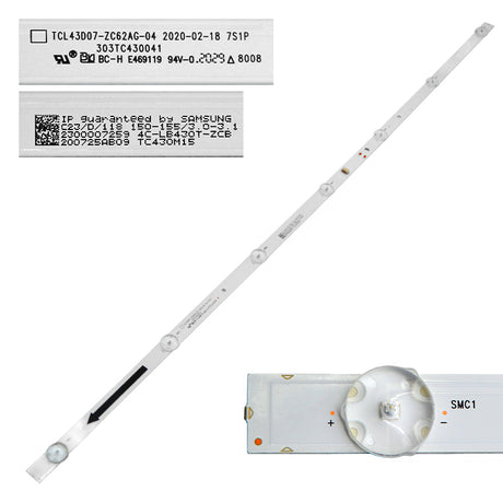 LED podsvit GoSAT GS4380, 1 pásek