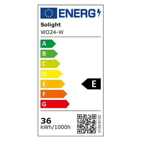 LED panel SOLIGHT WO24-W 36W