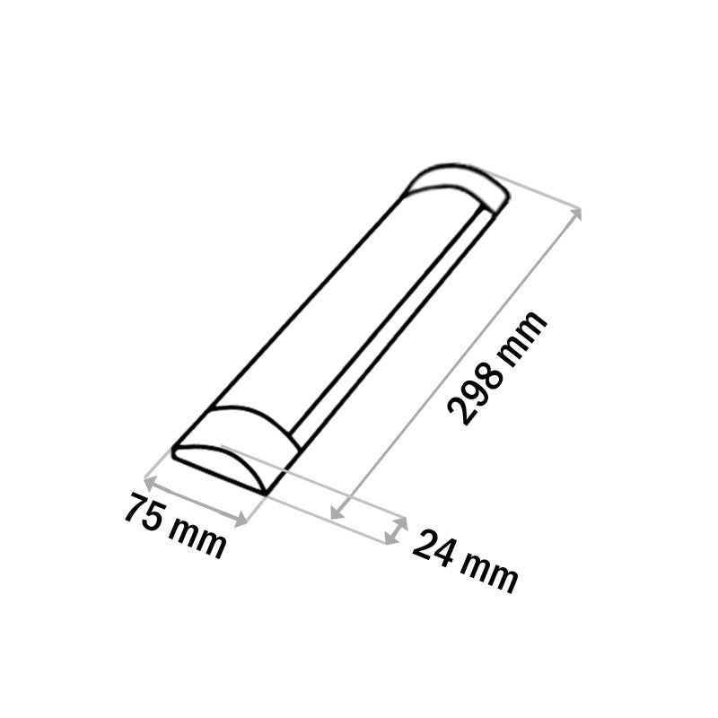 Svítidlo pod linku QTEC Q-31B 9W LED BATTEN LIGHT