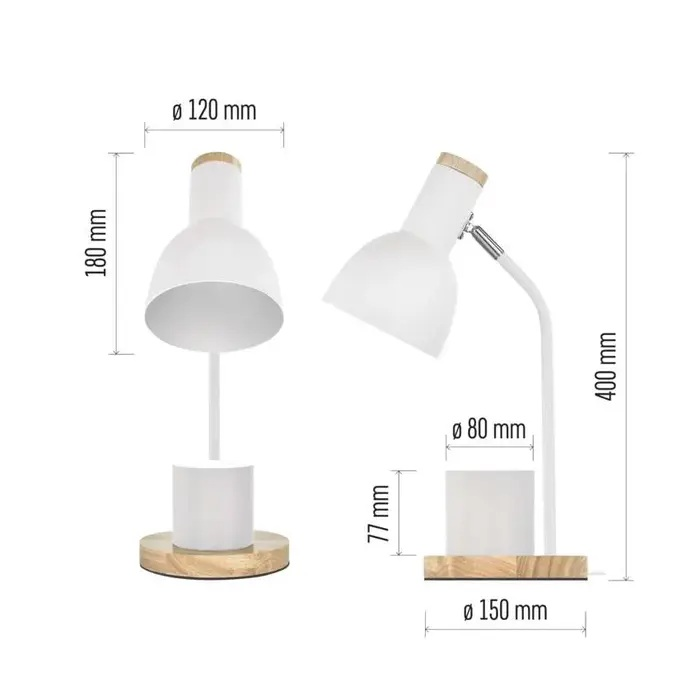 Lampa stolní EMOS Z7640W Poppy