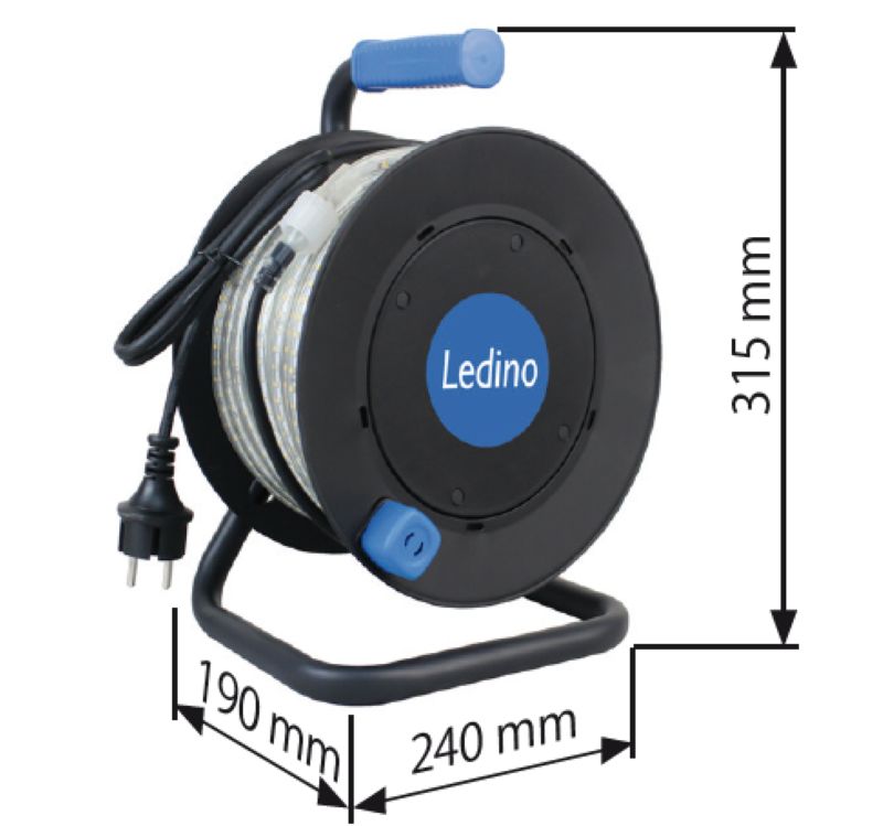 Svítidlo LEDINO LED pásek 25m, IP65 pracovní