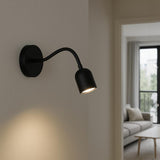 Lampa nástěnná DPM R4T-4W-B černá