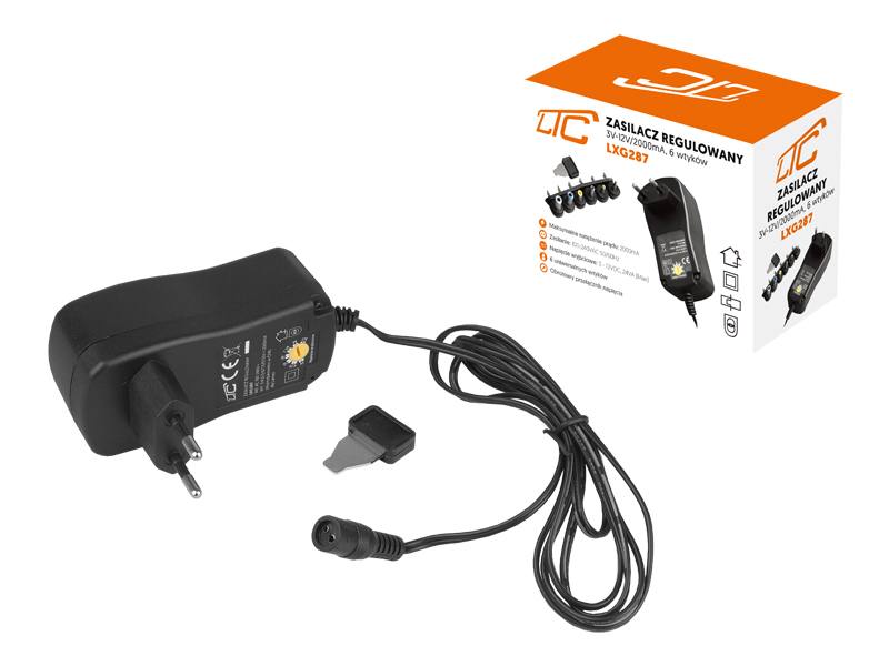 Adaptér napájecí 12V 3000mA LTC LXG287