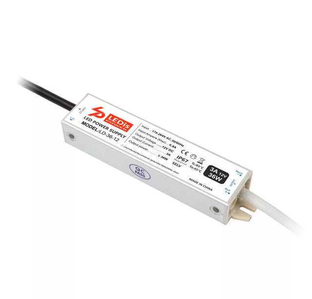 LED zdroj LEDIS LD-36-12 36W 12V IP67