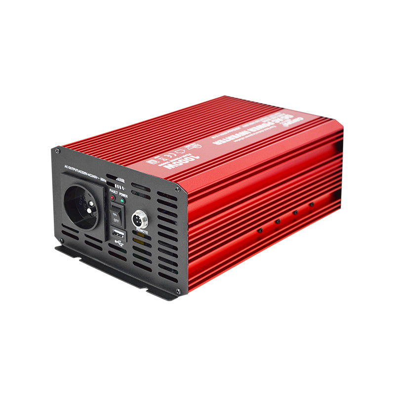 Měnič napětí CARSPA P1000 12V/230V 1000W čistá sinusovka D.O.
