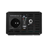 Měnič napětí CARSPA P1000 12V/230V 1000W čistá sinusovka D.O.