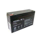Baterie olověná 6V 12Ah VIPOW BAT0201