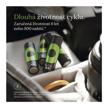 Baterie AA (R6) nabíjecí 1,2V/2000mAh GP Recyko Pro Professional 4ks