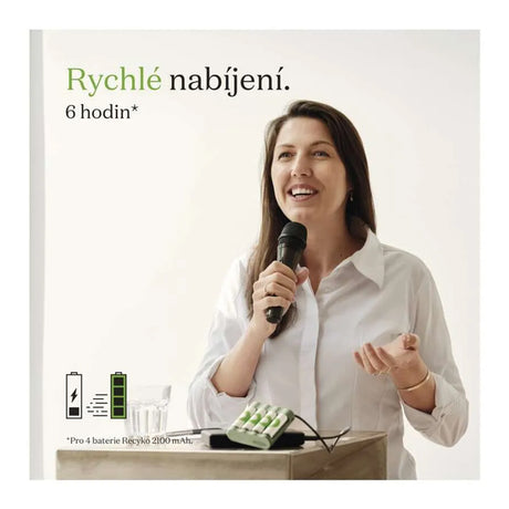 Baterie D (R20) nabíjecí 1,2V/3000mAh GP Recyko 2ks