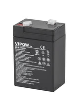 Olověná gelová baterie  6V 4.5Ah HQ VIPOW BAT0202