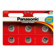 Baterie CR2016 PANASONIC lithiová 6ks / blistr