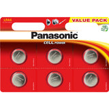 Baterie LR44 (A76) PANASONIC Cell Power alkalická 6ks / blistr