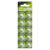 Baterie A76F (LR44) GP alkalická 10ks