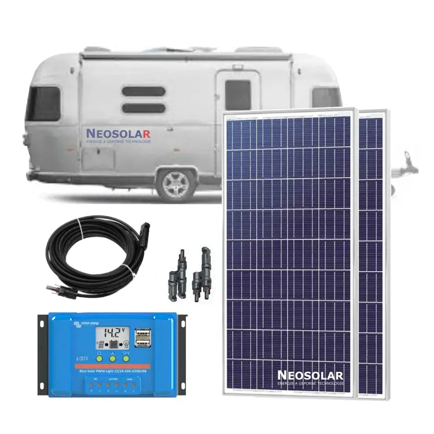 Solární sestava Karavan Victron Energy 350Wp (PWM)
