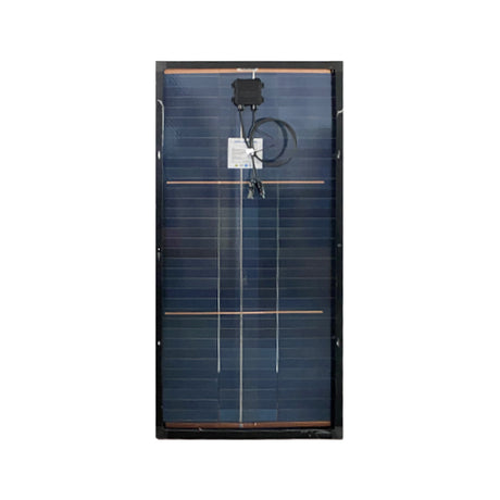 Solární panel 12V/130W monokrystalický celočerný SOLARFAM