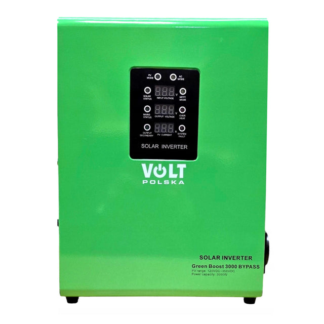 Solární regulátor VOLT Green Boost MPPT 3000 BYPASS pro ohřev vody