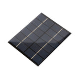Solární panel 6V 2W (110 × 136 mm) mini