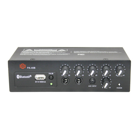 Zesilovač SHOW PA-40B (audio), Bluetooth, 1 x 40W/4 ?