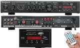 Zesilovač 5.0, rádio, bluetooth, přehrávač MP3, Sunbuck AV-298BT černý