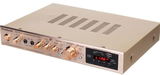Zesilovač 5.0, rádio, bluetooth, přehrávač MP3 Sunbuck AV-298BT zlatý
