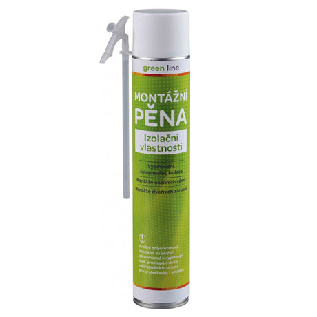 Pěna DEN BRAVEN GREEN LINE montážní trubičková 750ml