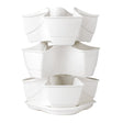 Květináč na bylinky COUBI HERBAL bílý 29,5x29,5x38cm
