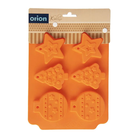 Forma na pečení vánočního cukroví ORION 23x17x1,5cm Orange