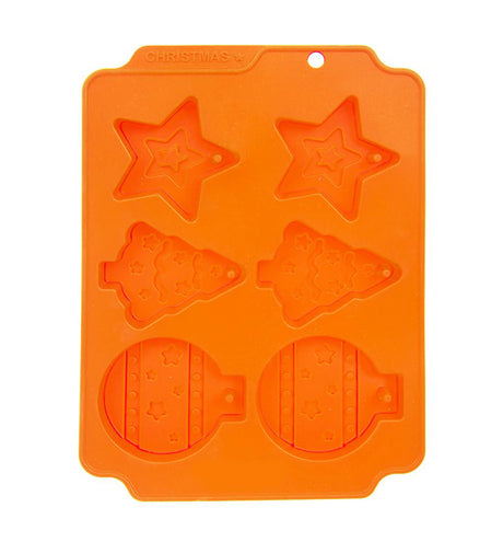 Forma na pečení vánočního cukroví ORION 23x17x1,5cm Orange