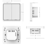 Smart vypínač osvětlení IMMAX NEO 07513L WiFi Tuya