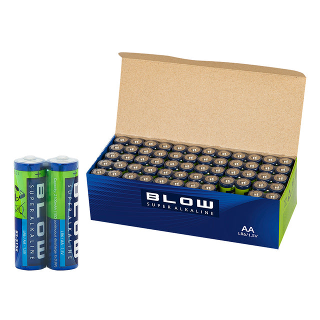 Baterie AA (LR6) alkalická BLOW Super Alkaline 20x 2ks / shrink
